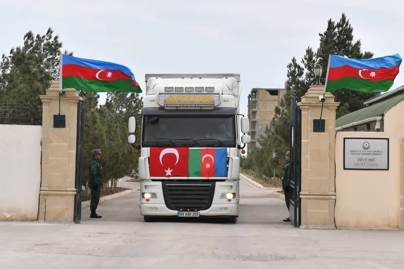 Azərbaycan Türkiyəyə növbəti dəfə humanitar yardım göndərib