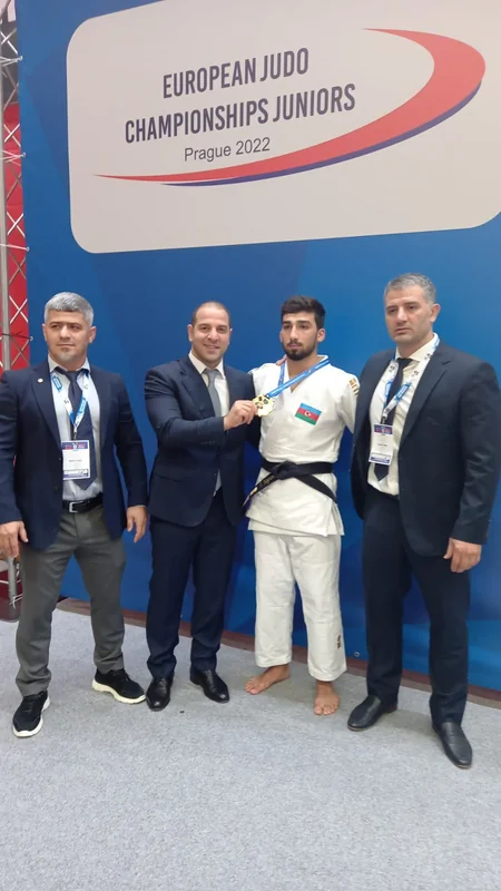 Avropa çempionu olan Azərbaycan cüdoçusu mükafatlandırılıb