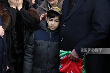 Şəhid Orxan Əsgərov İkinci Şəhidlər xiyabanında dəfn edilib - YENİLƏNİB-5