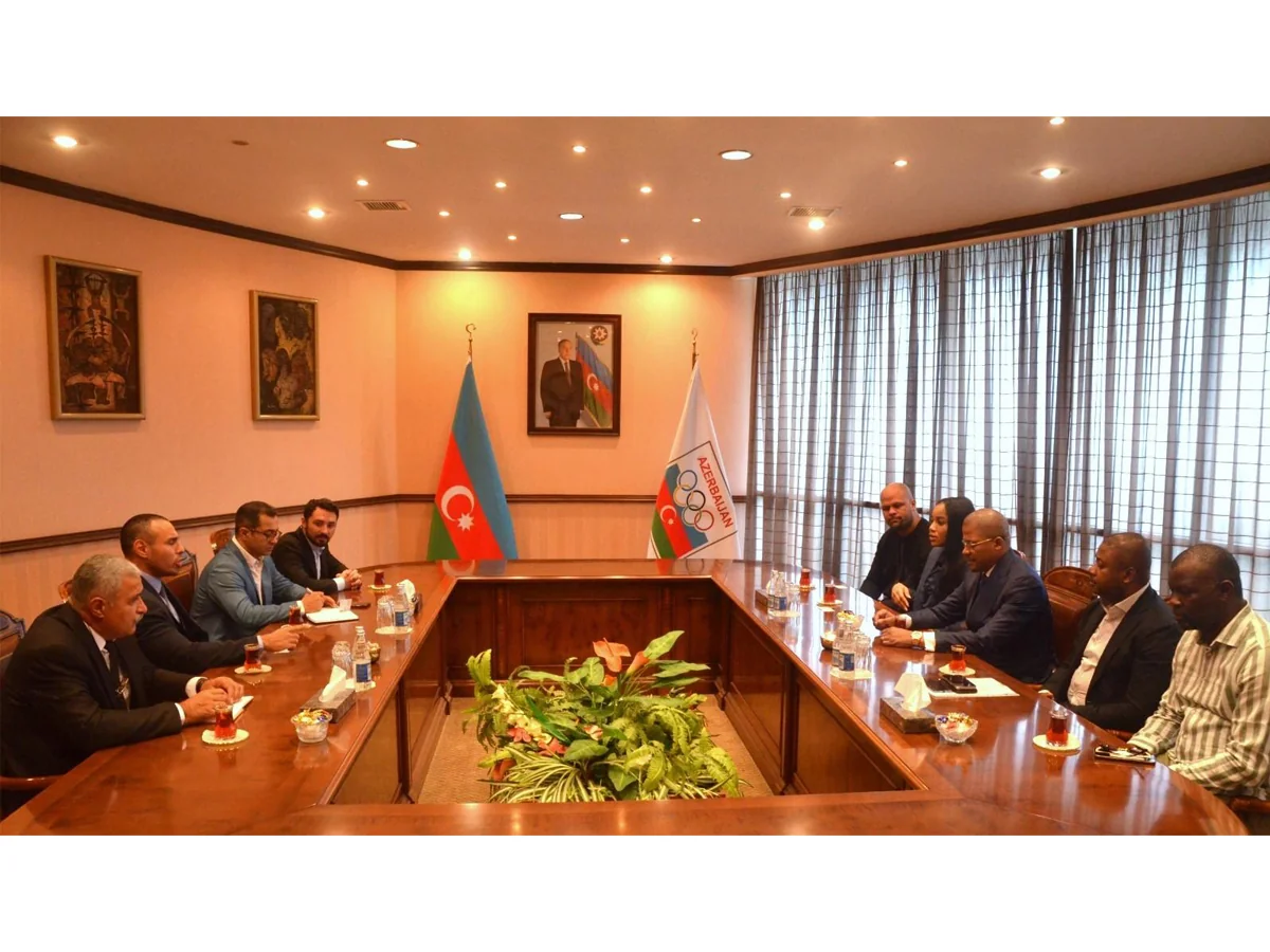 MOK-un baş katibi Konqo Demokratik Respublikasının idman və mədəniyyət naziri ilə görüşüb