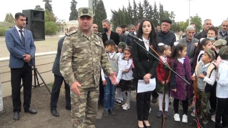 Salyanda “Qarabağ” ordenli şəhidin adına xatirə bulağı istifadəyə verilib