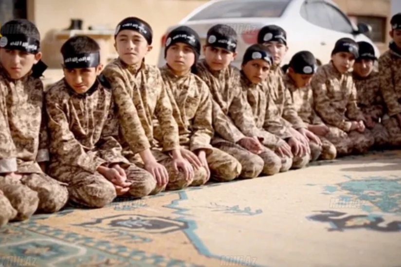 İŞİD Mosulda terror aktları həyata keçirmək üçün xüsusi uşaq qrupu hazırlayıb