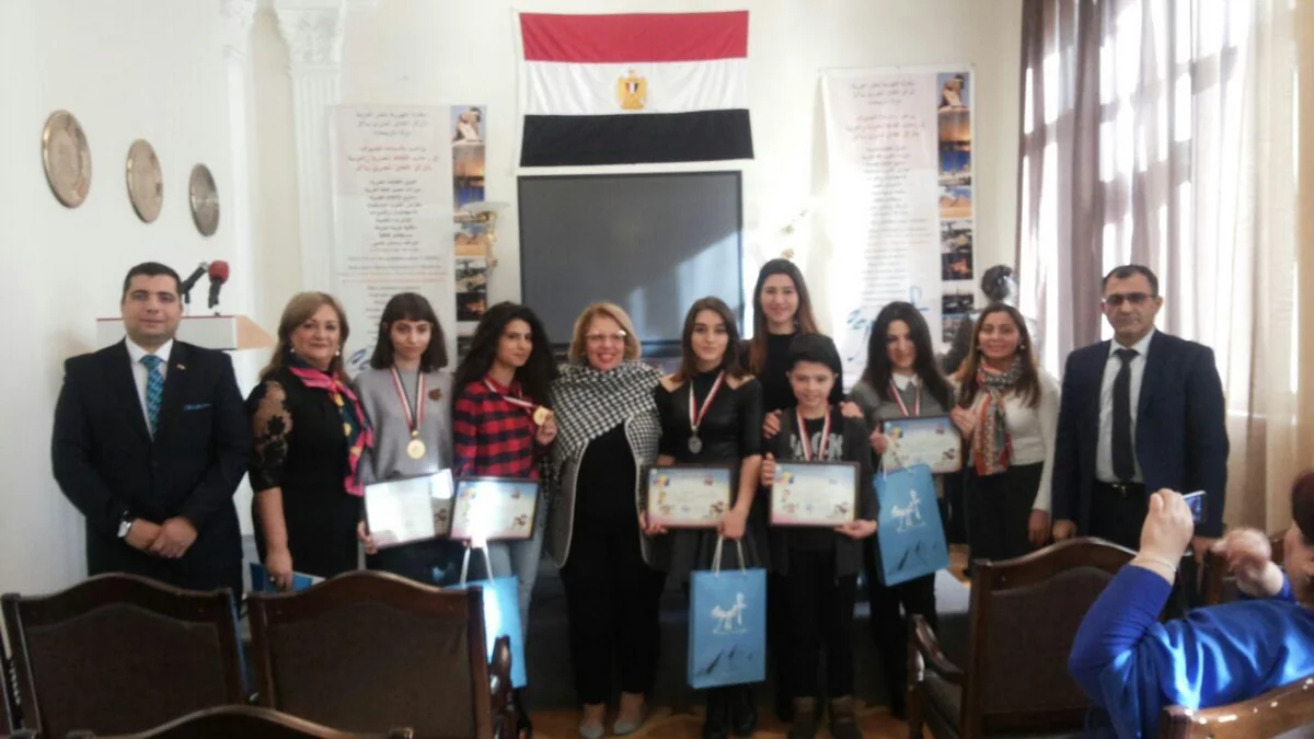 Misirdə keçirilən rəsm sərgisində qalib gəlmiş azərbaycanlı istedadlar mükafatlandırılıb