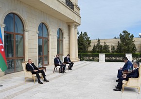 Ilham Aliyev receives credentials of incoming Uzbek ambassador