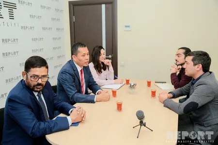 Indian Ambassador visits Report News Agency