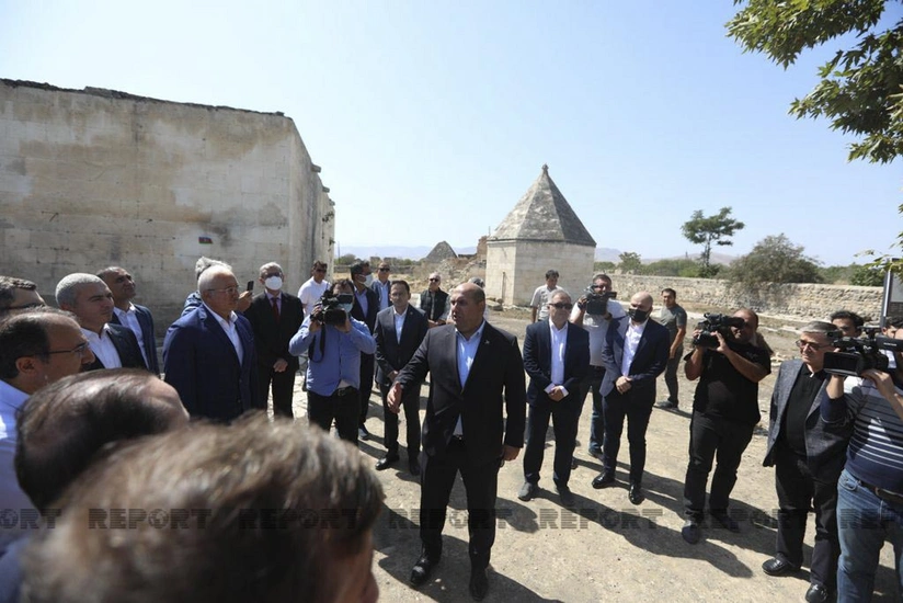 Türkdilli dövlətlərin nazirliklərinin nümayəndələri Ağdamdadır