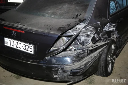 Bakıda nasaz avtomobil qəzaya səbəb olub, xəsarət alanlar var - FOTO