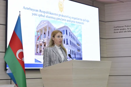 100 nəfər gənc hüquqşünas prokurorluq orqanlarına qulluğa qəbul edilib