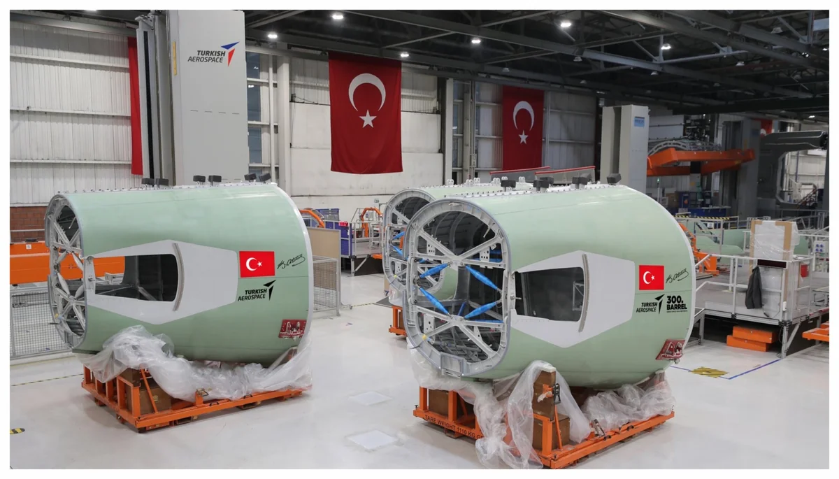 Türkiyə Airbus A320 üçün gövdə istehsal edib