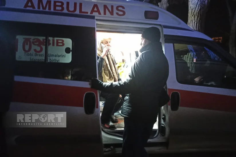 Sumqayıt Tibb Mərkəzi: Yataqxanada yanğın zamanı bir neçə nəfər tüstüdən zəhərlənib