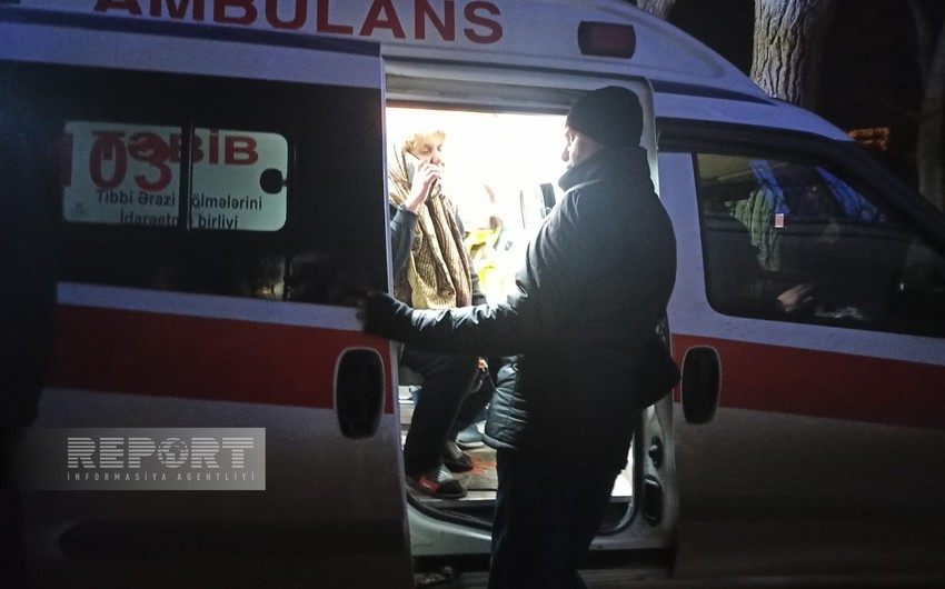 Sumqayıt Tibb Mərkəzi: Yataqxanada yanğın zamanı bir neçə nəfər tüstüdən zəhərlənib