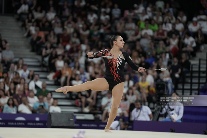 Paris-2024: Azərbaycan bədii gimnastı yarışı 18-ci sırada başa vurub - YENİLƏNİB - 4