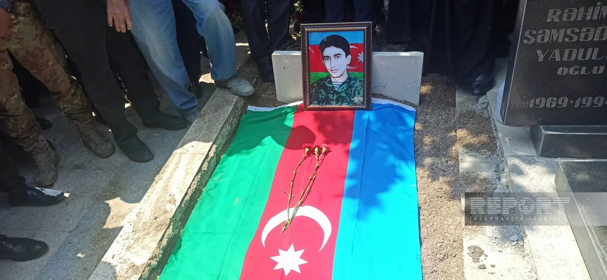 Sumqayıtda Birinci Qarabağ müharibəsinin şəhidi Cavid Ələkbərov dəfn edilib - YENİLƏNİB