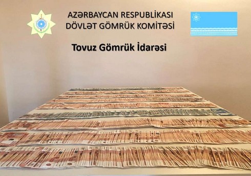 Azərbaycandan Gürcüstana xarici valyuta qaçaqmalçılığının qarşısı alınıb