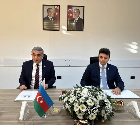 Vəkillər Kollegiyasının sədri üçüncü “Yüksəliş” müsabiqəsinin qalibi ilə görüşüb