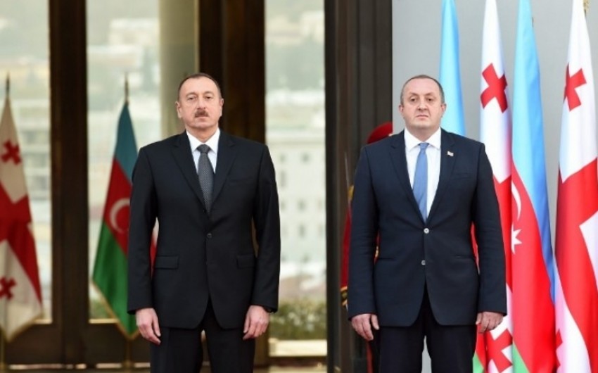 Gürcüstan Prezidenti İlham Əliyevi təbrik edib