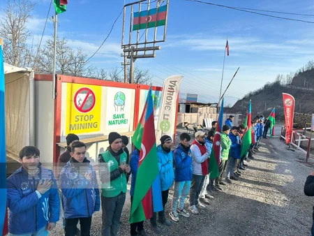 Xankəndi-Laçın yolu: ekofəalların aksiyası 115 gündür yüksək fəallıqla davam edir