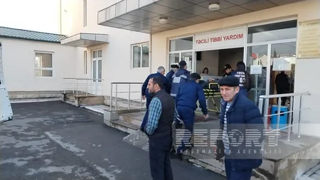 В Шеки произошло ДТП, есть раненые 