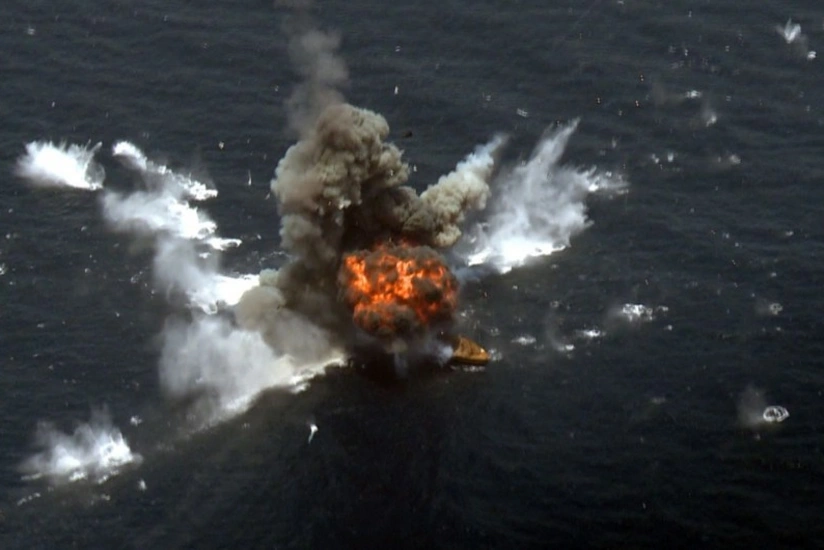 Filippində gəmidə partlayış olub, xəsarət alanlar var