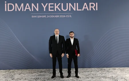 Prezident İlham Əliyev 2024-cü ilin idman yekunlarına həsr olunan mərasimdə iştirak edib - YENİLƏNİB