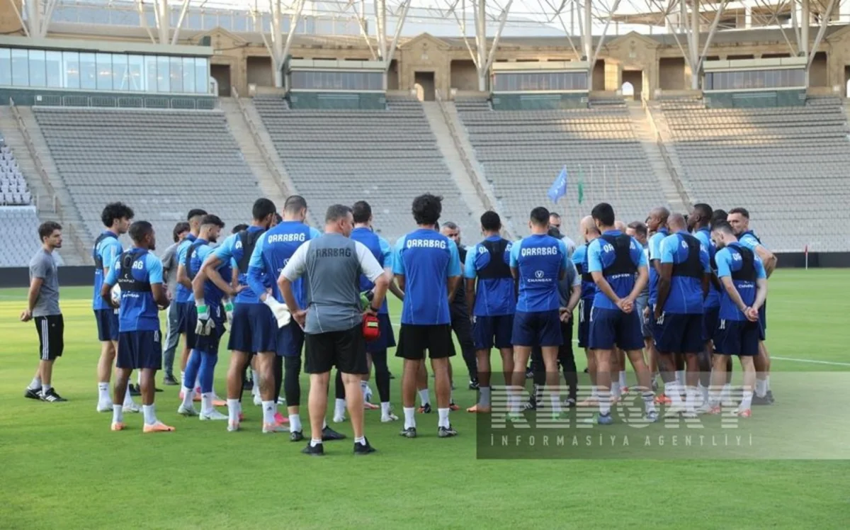 Avropa Liqası: Qarabağın mətbuat konfransı və açıq məşqinin vaxtı müəyyənləşib
