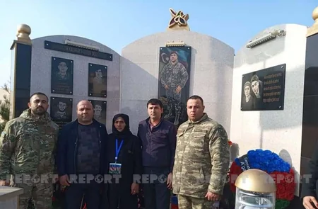 Salyanda Vətən müharibəsi şəhidinin adına bulaq açılışı olub 