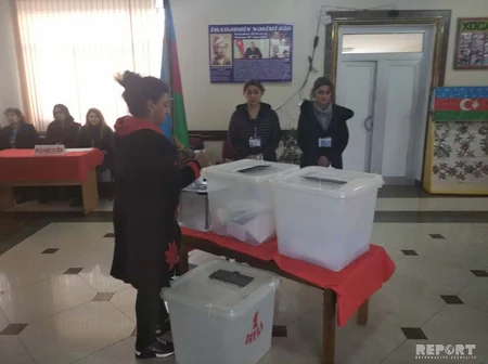 Qarabağ bölgəsində səsvermə davam edir - VİDEO - YENİLƏNİB-3
