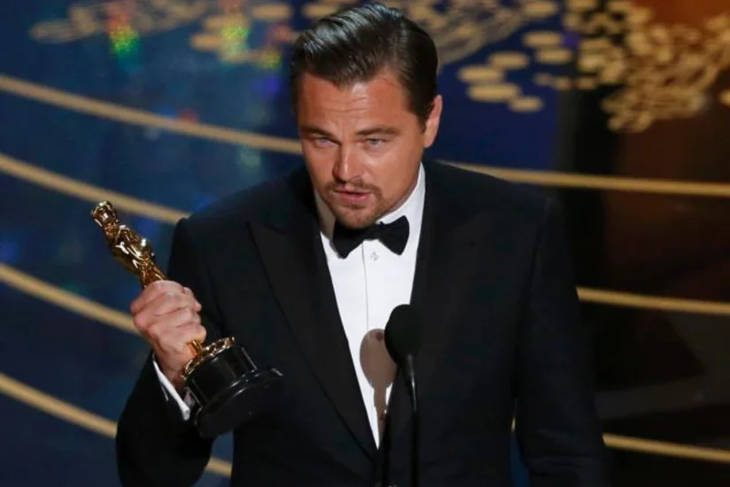 Leonardo Di Kaprio ilk dəfə Oskar mükafatına layiq görülüb