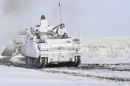 На учениях в Турции азербайджанские танки совершили маневры 