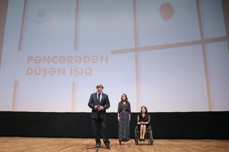 Leyla Aliyeva attends presentation of 'Light shining through the window' documentary