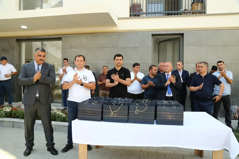 23 more families relocated to Fuzuli city get house keys