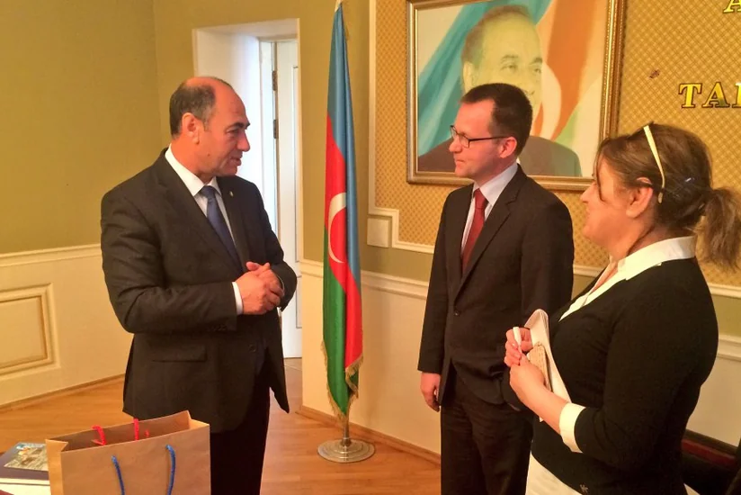 Norveç səfiri Bərdə rayonunda olub