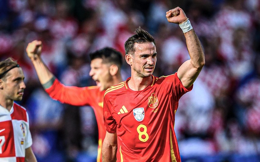 İspaniya - Xorvatiya görüşünün ən yaxşı futbolçusu müəyyənləşib