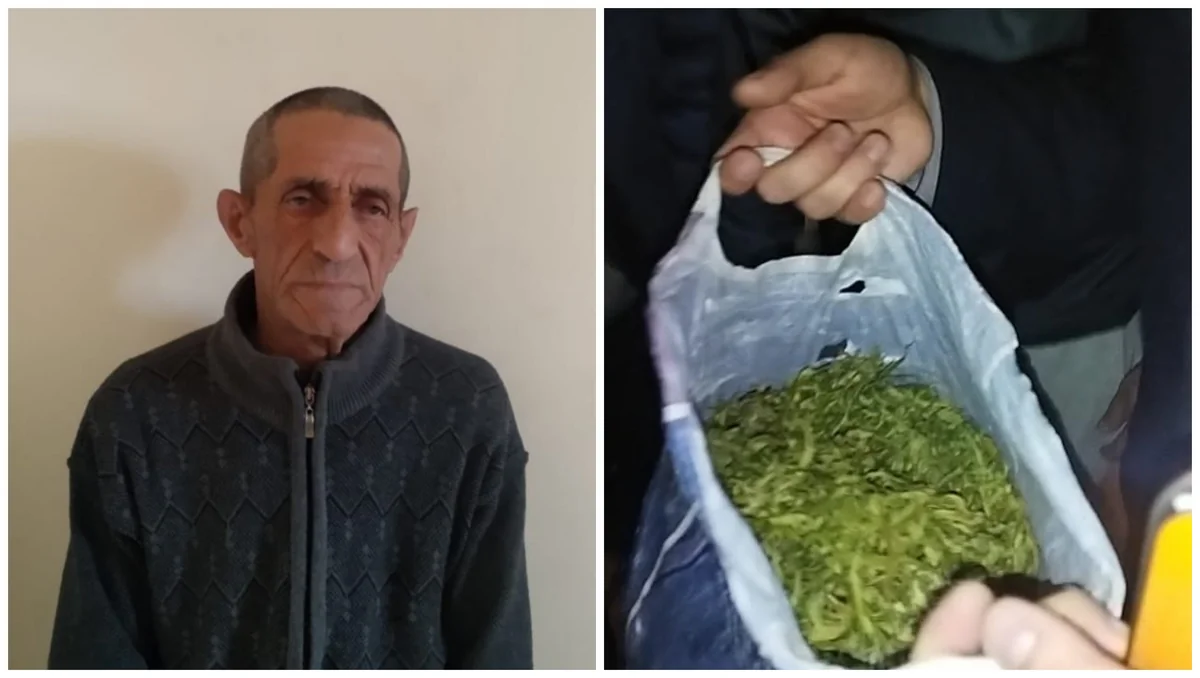 Ağdaşda elektron qolbaq daşıyan şəxsdən narkotik götürülüb