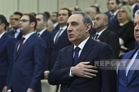 Baş Prokurorluqda İlham Əliyevin ilk dəfə Prezident seçilməsinin 20-ci ildönümü qeyd edilib