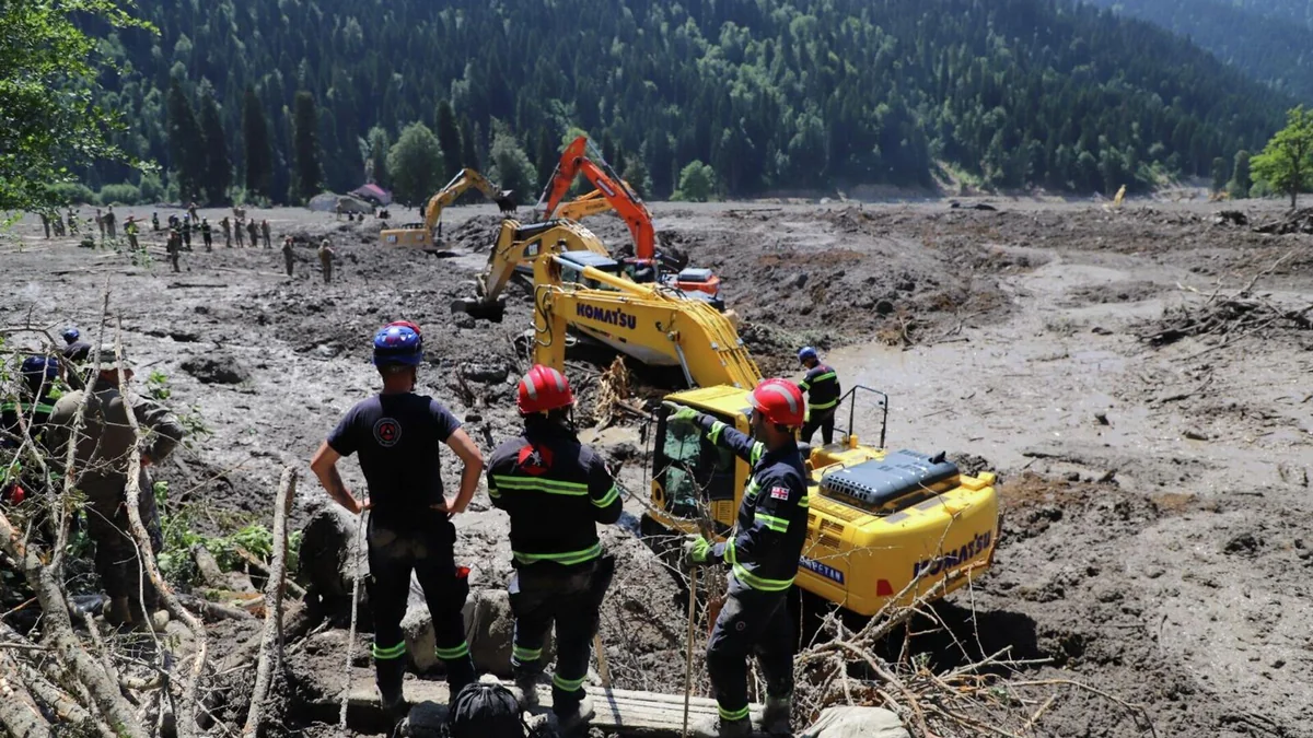 Death toll from Georgia landslide reaches 21