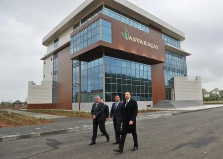 Azərbaycan ​Prezidenti “Astaraçay” MMC-nin çay emalı fabrikində yaradılan şəraitlə tanış olub