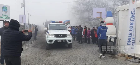65 cars of Russian peacekeepers move freely on Khankandi-Lachin road
