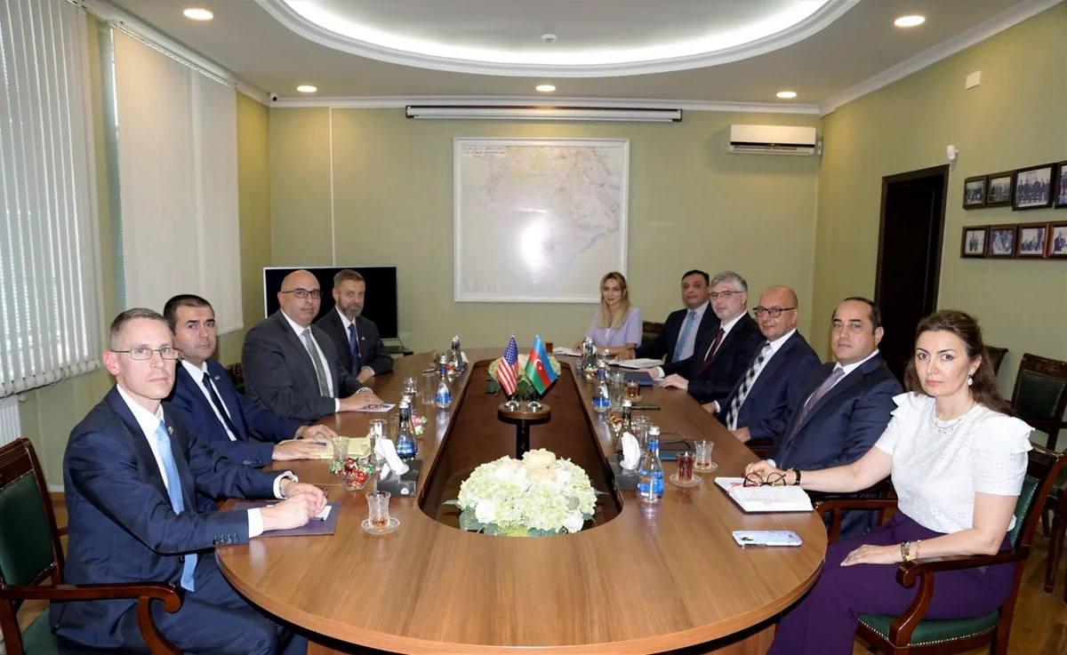 ANAMA head meets with US charge d'affaires in Azerbaijan 