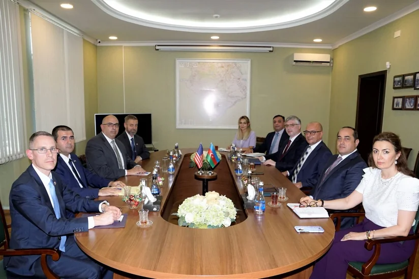 ANAMA head meets with US charge d'affaires in Azerbaijan 
