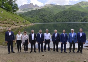 Türkiyə Ali Məhkəməsinin Baş prokuroru Göygöl Milli Parkında olub