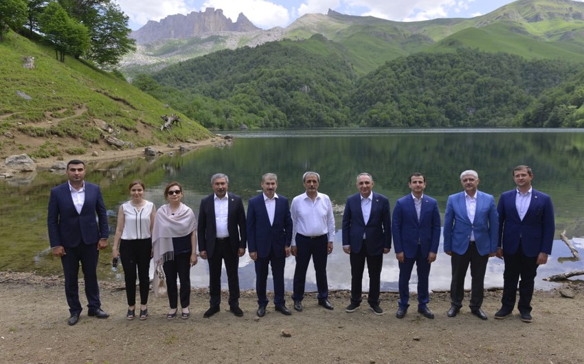 Türkiyə Ali Məhkəməsinin Baş prokuroru Göygöl Milli Parkında olub