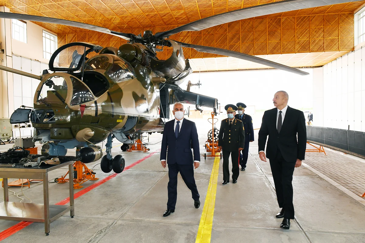 İlham Əliyev Əlahiddə Ümumqoşun Ordunun hərbi aerodromunun açılışında iştirak edib - YENİLƏNİB