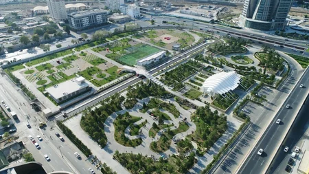 Prezident İlham Əliyev Xətai rayonunda salınan idman-əyləncə park kompleksinin açılışında iştirak edib - YENİLƏNİB