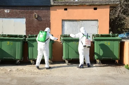 Bakıda genişmiqyaslı dezinfeksiya işləri davam etdirilir