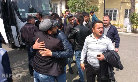 Lənkəran çağırışçıları hərbi xidmətə yola düşüb - FOTO - VİDEO