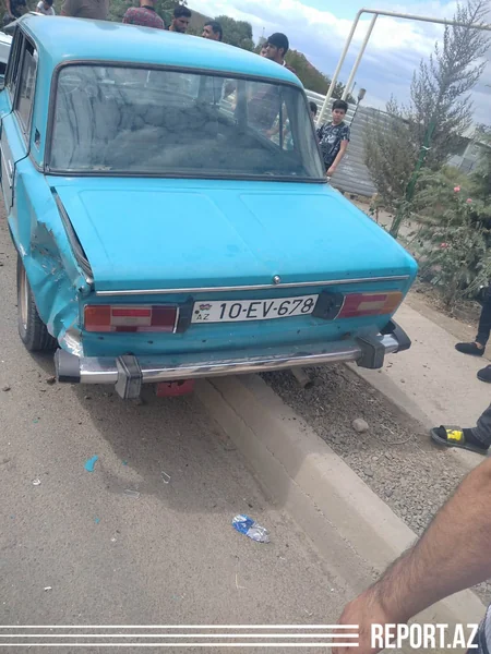 Cəlilabadda iki avtomobil toqquşdu  