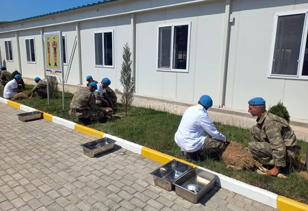 Events held in Azerbaijani Army on occasion of Eid al-Adha