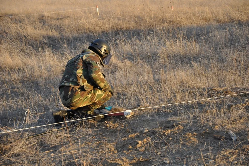 Azərbaycan və Rusiya minaaxtaranları 210 mina zərərsizləşdirib