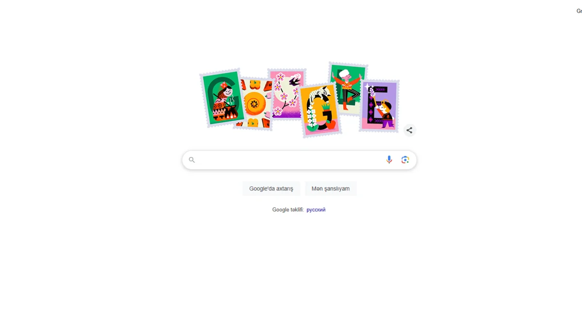 Google посвятил дудл празднику Новруз